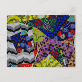 丁合い付きカラフルはがき ポストカード