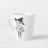 丁寧なカボチャ – ティータイム カフェラテマグ (左アングル)