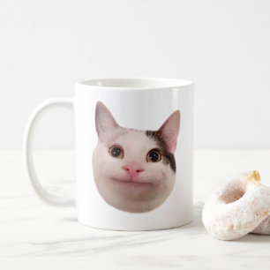 丁寧なキャットミームマグ両面 コーヒーマグカップ