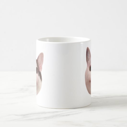 丁寧なキャットミームマグ両面 コーヒーマグカップ (中央)