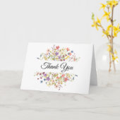 丁寧なギフト折りグリーティングカード カード (黄色い花)