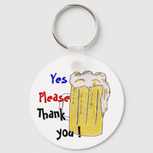 丁寧なビールKeychain キーホルダー
