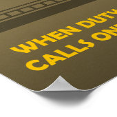 「丁寧に異議を唱える」ポスター ポスター (角)