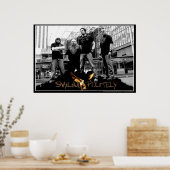 丁寧に笑顔のポスター ポスター (キッチン)