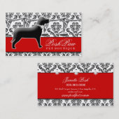 丁重な311優雅なペット 名刺 (正面/裏面)