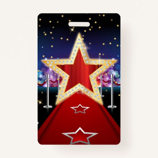 丁重なVIPのパスの誕生日のバッジの招待状 バッジ (裏面)