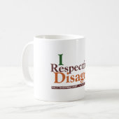 丁重にマグは合わないです コーヒーマグカップ (正面左)