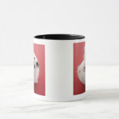 丁重ののポメラニア犬 マグカップ (中央)