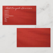 丁重 名刺 (正面/裏面)