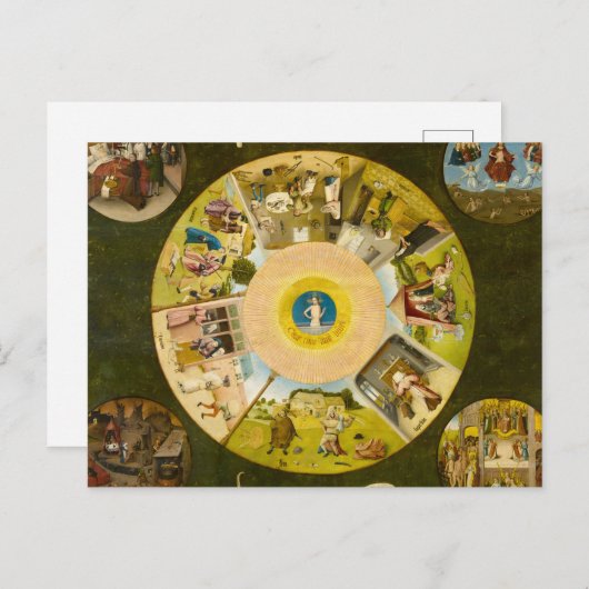 七つの大罪と四つの最後 ポストカード (正面/裏面)