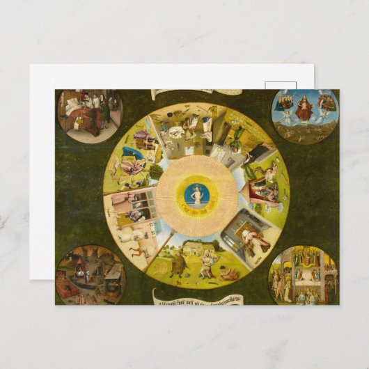 七つの大罪と四つの最後 ポストカード (正面/裏面)