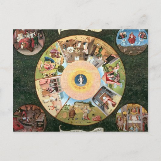 七つの大罪のテーブルトップ ポストカード (正面)