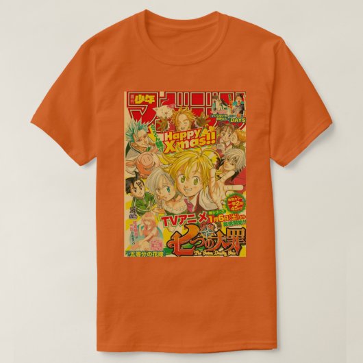 七つの大罪21 Tシャツ (デザイン正面)