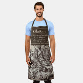 七つの大罪 – 大食 エプロン (着用した状態)