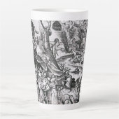 七つの大罪 – 大食 カフェラテマグ (正面)