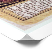 七つの大罪(版木、銅版、版画) ポスター (角)