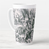 七つの大罪 – 貪欲 カフェラテマグ (左アングル)