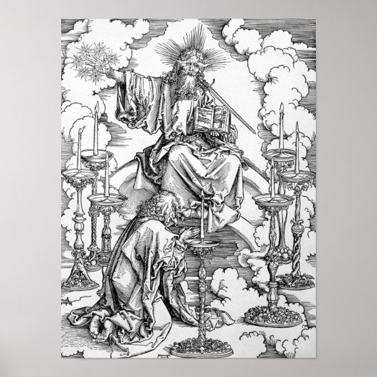 七つの燭台のビジョン ポスター (正面)