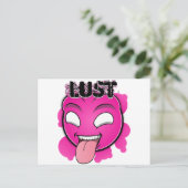 七つの罪の顔 - 欲望 ポストカード (スタンド正面)