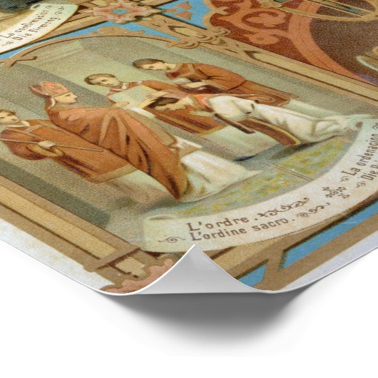 七つの聖餐式 ポスター (角)