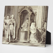 七つの聖餐式：告白， 1779 （ペン，茶色） フォトプラーク (側面)