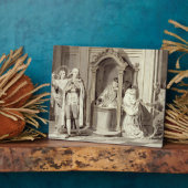 七つの聖餐式：告白， 1779 （ペン，茶色） フォトプラーク (側面)