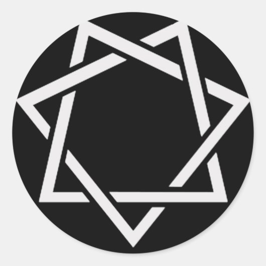 七つ星 ラウンドシール (正面)