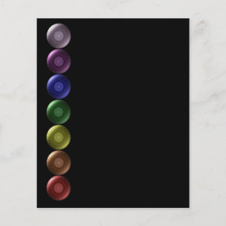 七チャクラハートチラシ チラシ