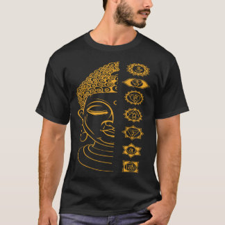 七チャクラ聖仏 Tシャツ