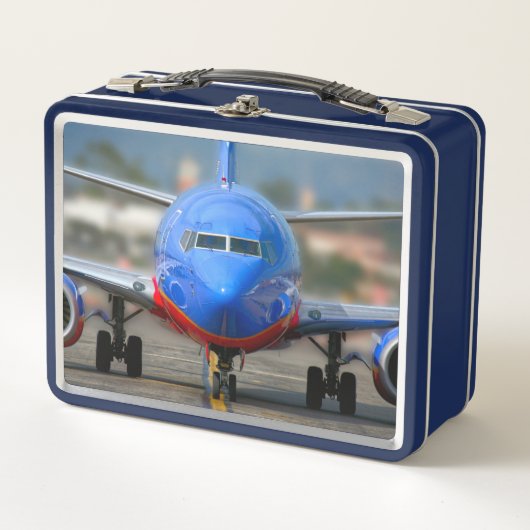 七三七エアライナー メタルランチボックス (正面)