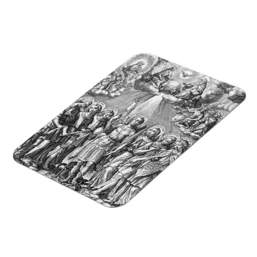 七人の大天使(M 034; エングレービング) マグネット (左側)