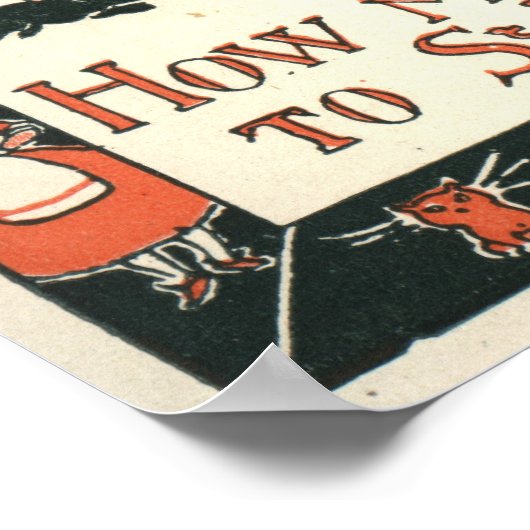 七人の妻のポスターを持った男に出会った ポスター (角)