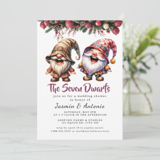 七人の小人 招待状 (スタンド正面)