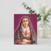 七人の悲しみは賛美ヴァージン・メアリー ポストカード (スタンド正面)