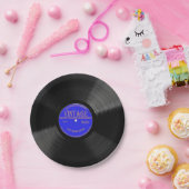 七八ビニパーソナライズされたールレコードデザイン紙プレート ペーパープレート (パーティー)