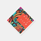 七十の鮮やかスタイル スタンダードカクテルナプキン (角)