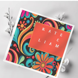 七十の鮮やかスタイル スタンダードカクテルナプキン