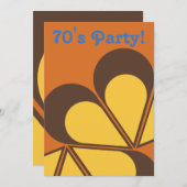 七十パーティの招待状 招待状 (正面/裏面)