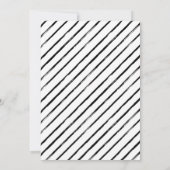 七十 |第モダン70回の誕生日パーティーへの招待 招待状 (裏面)