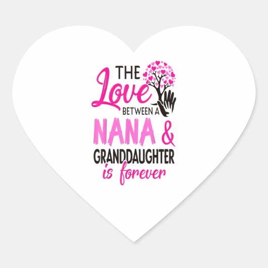 七夕と孫娘の愛は永遠にある ハートシール (正面)