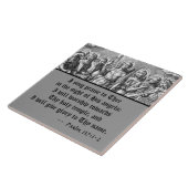 七大天使(M 034;版木、銅版、版画) タイル (側面)