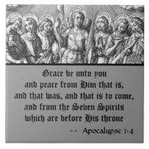 七大天使(M 034;版木、銅版、版画)