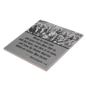 七大天使(M 034;版木、銅版、版画) タイル (側面)