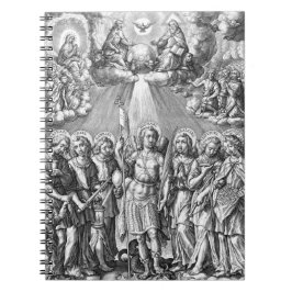 七大天使(M 034;版木、銅版、版画) ノートブック