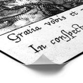 七大天使(M 034;版木、銅版、版画) ポスター (角)