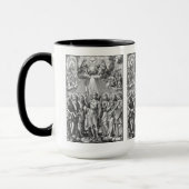 七大天使(M 034;版木、銅版、版画) マグカップ (左)