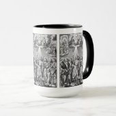 七大天使(M 034;版木、銅版、版画) マグカップ (正面右)