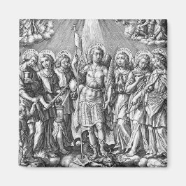 七大天使(M 034;版木、銅版、版画) マグネット