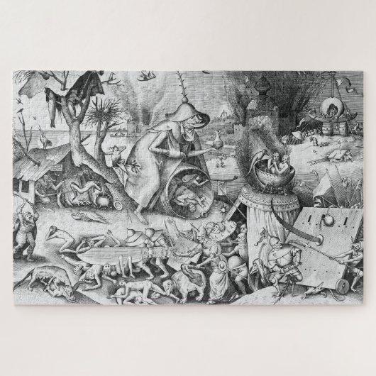 七大罪の怒り(イラ) ジグソーパズル (横)