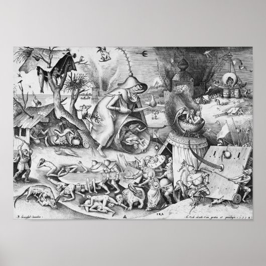 七大罪の怒り（イラ） ポスター (正面)